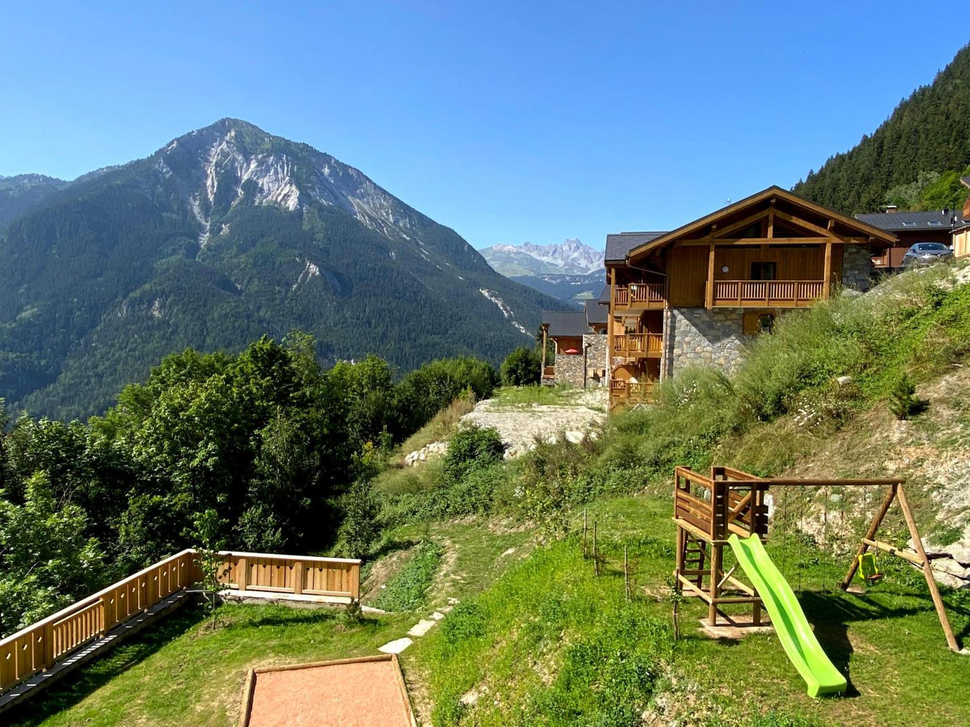 Chalet Des Trappeurs Coeur Vanoise 15 Persons La Plagne Exterior foto