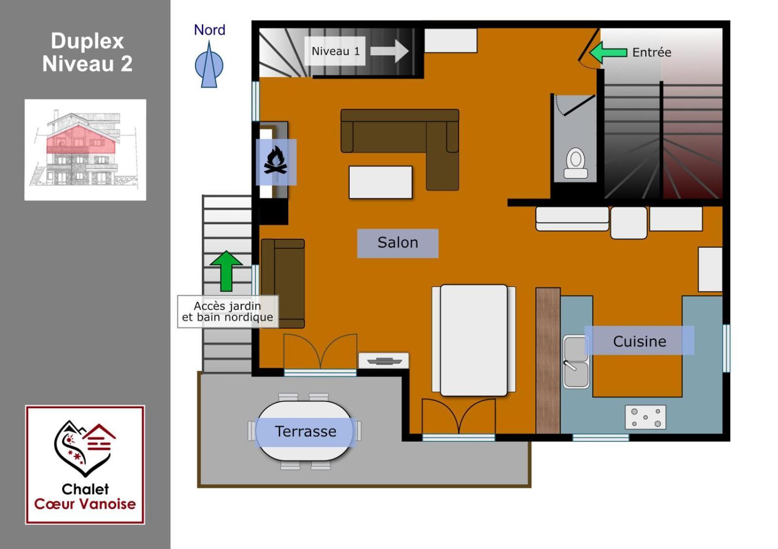 Chalet Des Trappeurs Coeur Vanoise 15 Persons La Plagne Exterior foto